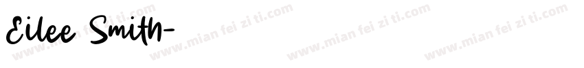 Eilee Smith字体转换